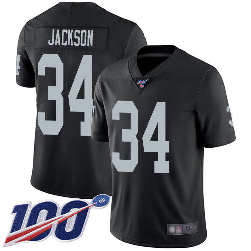Bo Jackson Las Vegas Raiders black Vapor jersey