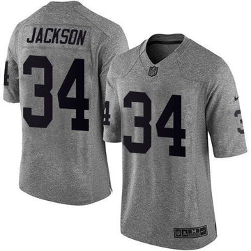 Bo Jackson Las Vegas Raiders gray Limited jersey