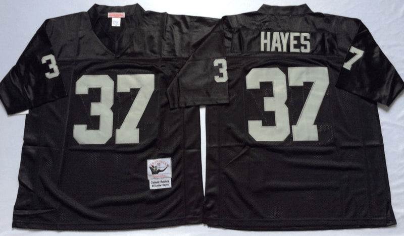 Lester Hayes Las Vegas Raiders black Throwback jersey