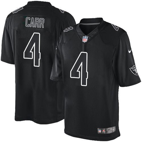 Derek Carr Las Vegas Raiders black Limited jersey