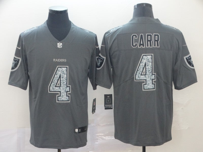 Derek Carr Las Vegas Raiders gray Untouchable jersey