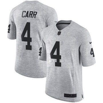 Derek Carr Las Vegas Raiders gray Limited jersey