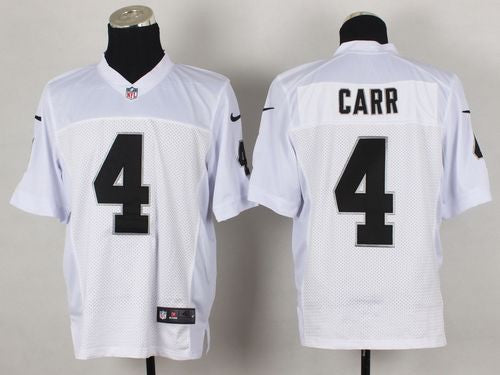 Derek Carr Las Vegas Raiders white Elite jersey