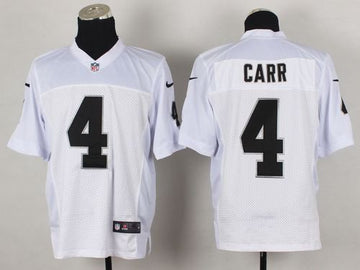 Derek Carr Las Vegas Raiders white Elite jersey