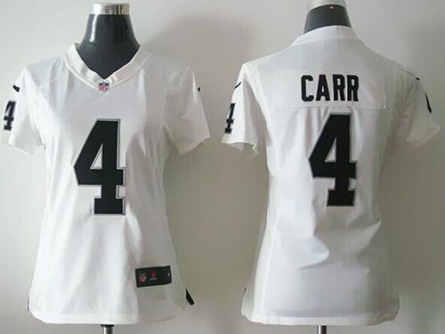 Derek Carr Las Vegas Raiders white Elite jersey
