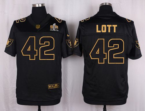 Ronnie Lott Las Vegas Raiders black Pro Line jersey