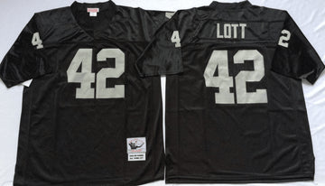 Ronnie Lott Las Vegas Raiders black Throwback jersey