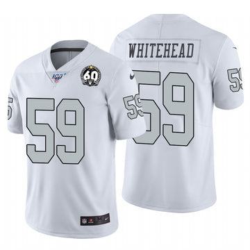 Tahir Whitehead Las Vegas Raiders white Color Rush jersey