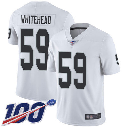 Tahir Whitehead Las Vegas Raiders white Vapor jersey