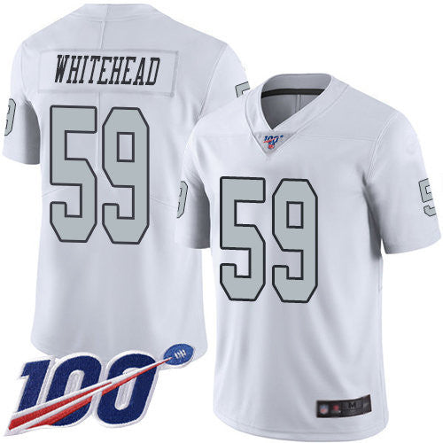 Tahir Whitehead Las Vegas Raiders white Limited jersey
