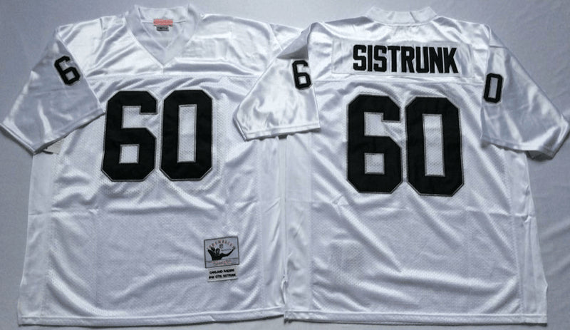 Otis Sistrunk Las Vegas Raiders white Throwback jersey