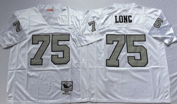 Howie Long Las Vegas Raiders white Throwback jersey