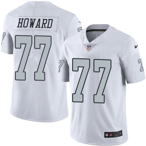 Austin Howard Las Vegas Raiders white Limited jersey