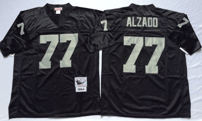 Lyle Alzado Las Vegas Raiders black Throwback jersey