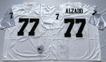Lyle Alzado Las Vegas Raiders white Throwback jersey