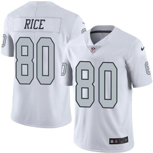 Jerry Rice Las Vegas Raiders white Limited jersey