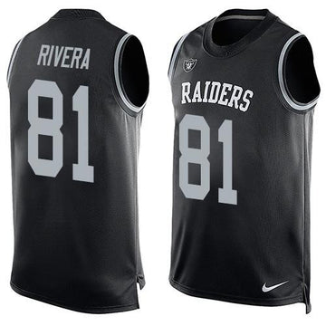 Mychal Rivera Las Vegas Raiders black Limited jersey