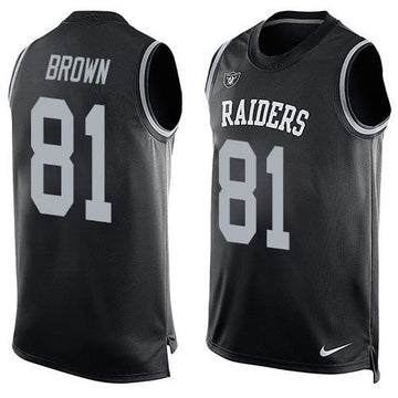 Tim Brown Las Vegas Raiders black Limited jersey