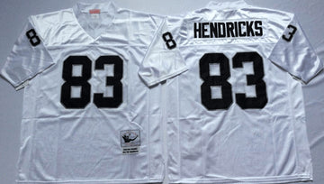 Ted Hendricks Las Vegas Raiders white Throwback jersey