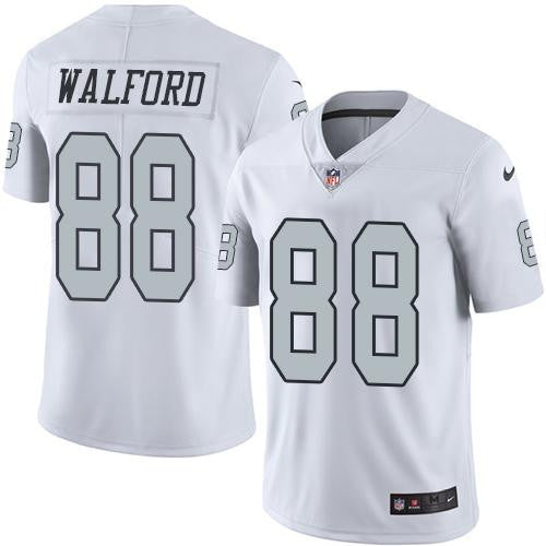 Clive Walford Las Vegas Raiders white Limited jersey