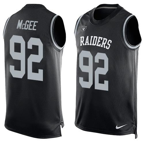 Stacy McGee Las Vegas Raiders black Limited jersey