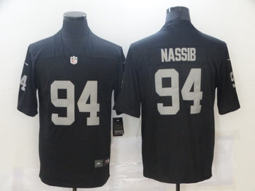 Carl Nassib Las Vegas Raiders black Vapor jersey
