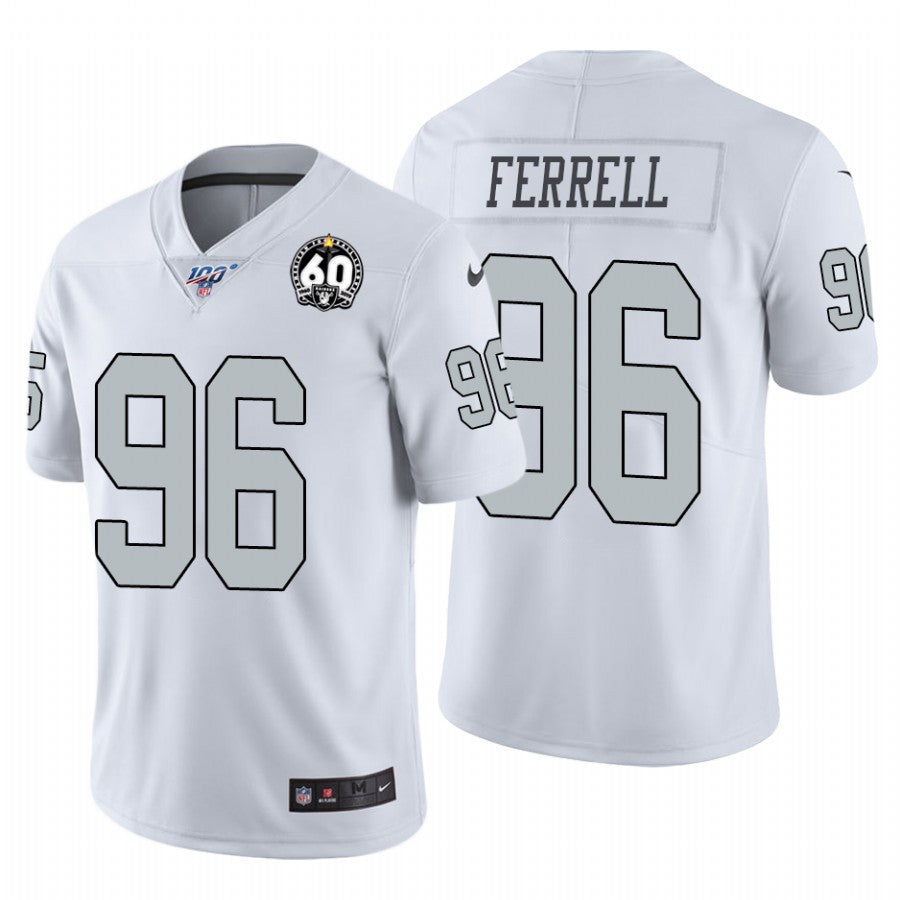 Clelin Ferrell Las Vegas Raiders white Color Rush jersey