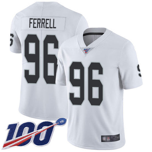 Clelin Ferrell Las Vegas Raiders white Vapor jersey