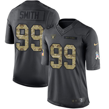 Aldon Smith Las Vegas Raiders black Salute To Service jersey