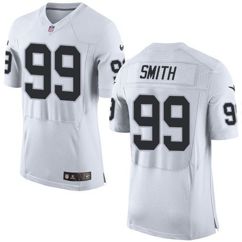 Aldon Smith Las Vegas Raiders white Elite jersey