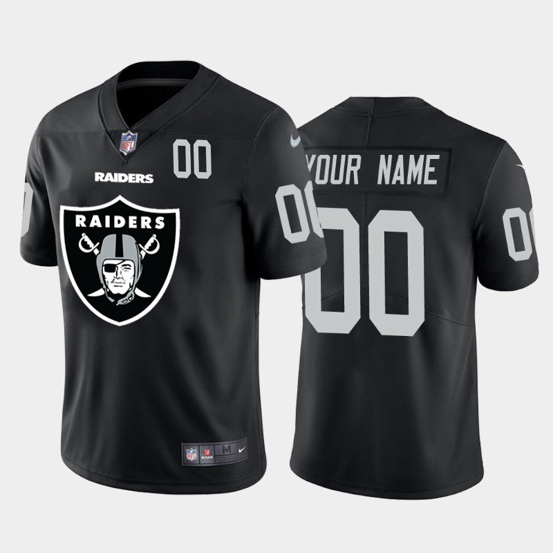 Custom Las Vegas Raiders black Untouchable jersey