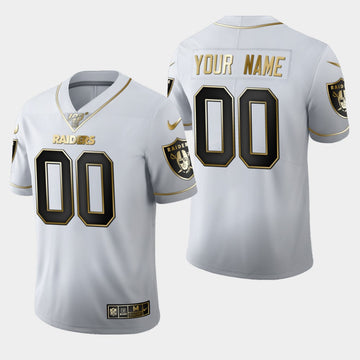 Custom Las Vegas Raiders white Untouchable jersey