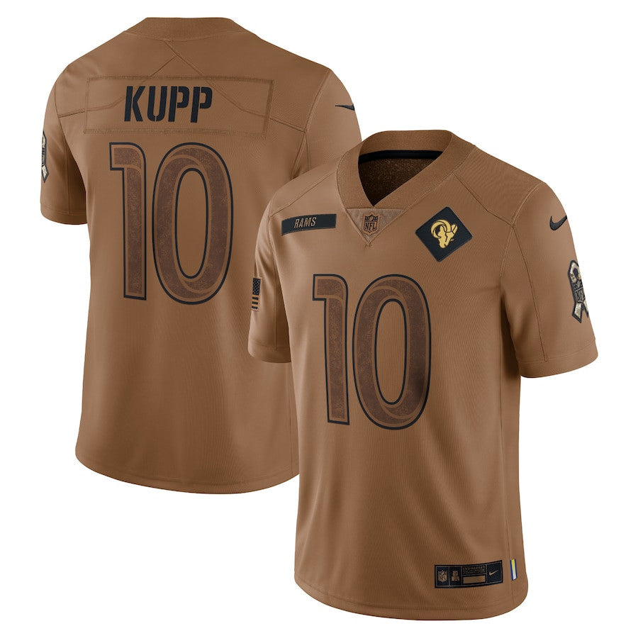 Cooper Kupp Los Angeles Rams brown Salute To Service jersey