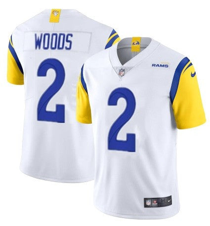 Robert Woods Los Angeles Rams white Untouchable jersey