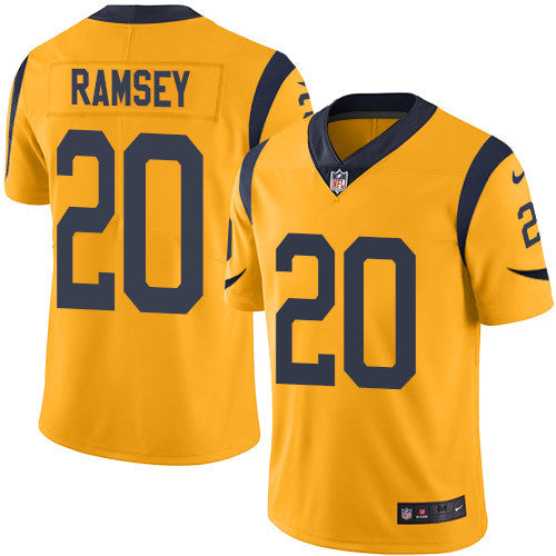 Jalen Ramsey Los Angeles Rams gold Limited jersey