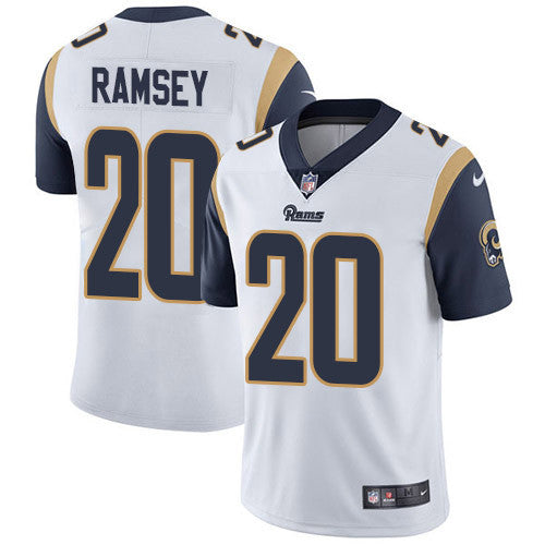 Jalen Ramsey Los Angeles Rams white Vapor jersey