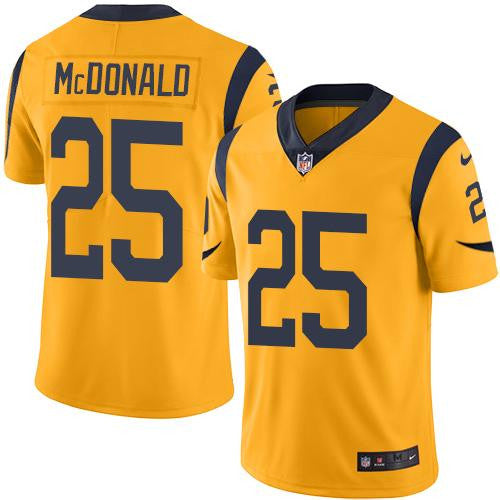 T.J. McDonald Los Angeles Rams gold Limited jersey