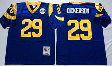 Eric Dickerson Los Angeles Rams blue Throwback jersey