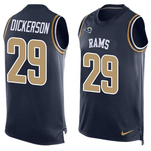 Eric Dickerson Los Angeles Rams navy Limited jersey