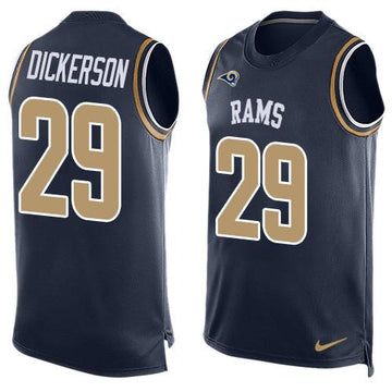 Eric Dickerson Los Angeles Rams navy Limited jersey