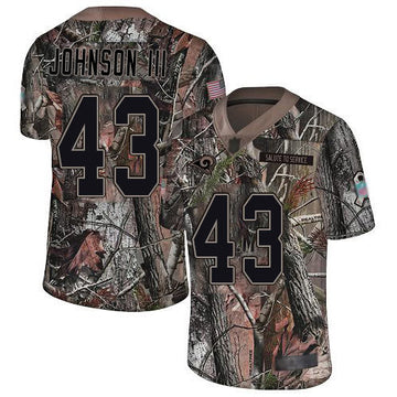 John Johnson III Los Angeles Rams camo Limited jersey