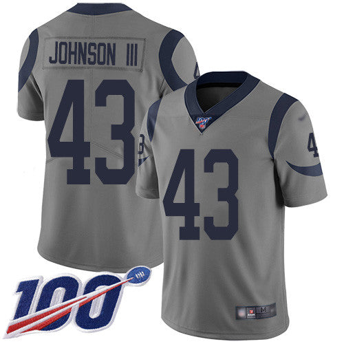 John Johnson III Los Angeles Rams gray Inverted Legend jersey