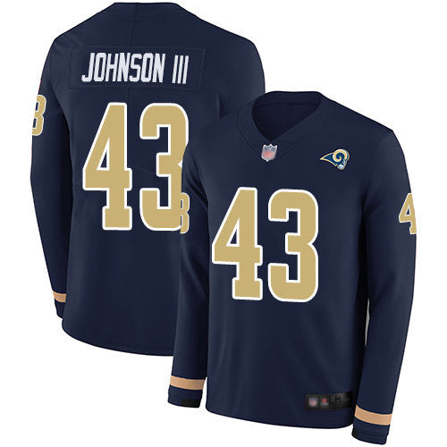 John Johnson III Los Angeles Rams navy Limited jersey