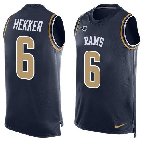 Johnny Hekker Los Angeles Rams navy Limited jersey