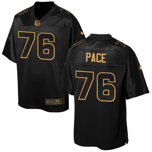 Orlando Pace Los Angeles Rams black Pro Line jersey