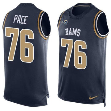 Orlando Pace Los Angeles Rams navy Limited jersey