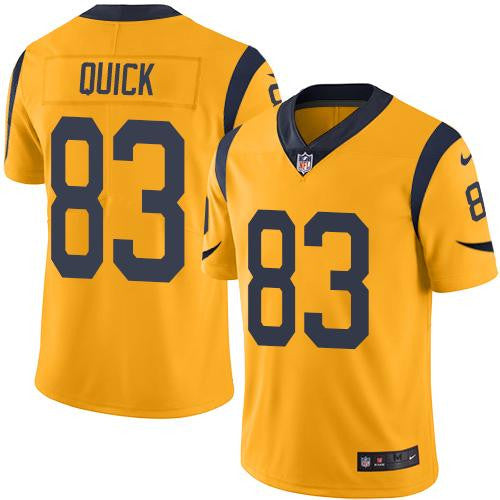 Brian Quick Los Angeles Rams gold Limited jersey