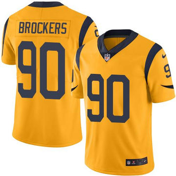 Michael Brockers Los Angeles Rams gold Limited jersey