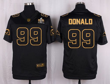 Aaron Donald Los Angeles Rams black Pro Line jersey