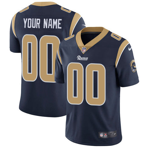 Los Angeles Rams navy Vapor jersey